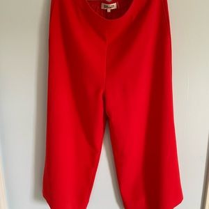 Diane Von Furstenberg Palazzo Crop Pants Medium with Stretch